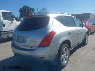 2003 Nissan Murano SL with VIN JN8AZ08W63W221871, listed as a IAAI auction lot 41682355 with 180,757 mi miles. Bid and sale history available at carsss.com. Image 4.
