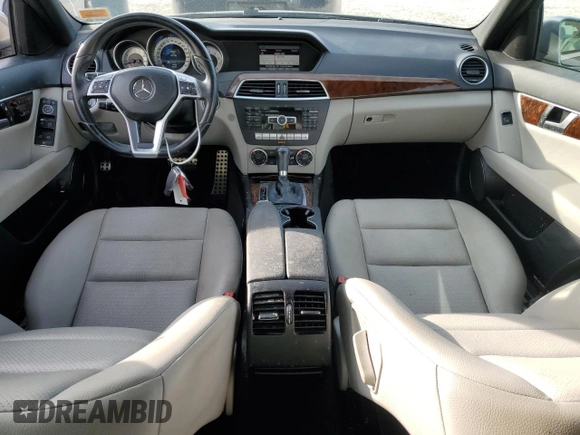 2013 Mercedes-Benz C 350 Sport with VIN WDDGF5HB9DA767884, listed as a Copart auction lot 89378275 with 107,186 mi miles and Non Repairable. Bid and sale history available at DreamBid. Image 8.