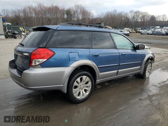 2009 Subaru Outback 3.0R Ltd with VIN 4S4BP85C794321699, listed as a Copart auction lot 51043055 with 0 mi miles and Salvage Title. Bid and sale history available at carsss.com. Image 3.
