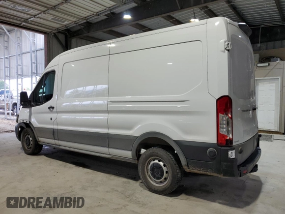 2023 Ford Transit Cargo z VIN 1FTBR1C86PKB96319, wystawiony jako Copart lot #59361285 z przebiegiem 34 823 mil mil oraz Szkoda całkowita • Salvage title. Historia ofert i sprzedaży dostępna na DreamBid. Obrazek 2.