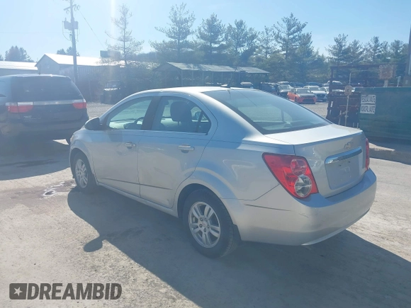 2012 Chevrolet Sonic LT with VIN 1G1JC5SH8C4202487, listed as a IAAI auction lot 41848022 with 155,791 mi miles and . Bid and sale history available at DreamBid. Image 3.
