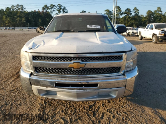 2013 Chevrolet Silverado 1500 LT with VIN 3GCPCSEA9DG201139, listed as a Copart auction lot 72033794 with 191,501 mi miles and Salvage Title. Bid and sale history available at DreamBid. Image 5.