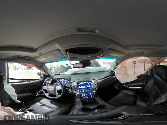 2017 Chevrolet Tahoe LT with VIN 1GNSKBKC5HR395927, listed as a Copart auction lot 88071605 with 119,761 mi miles and Salvage Title. Bid and sale history available at DreamBid. Image 14.