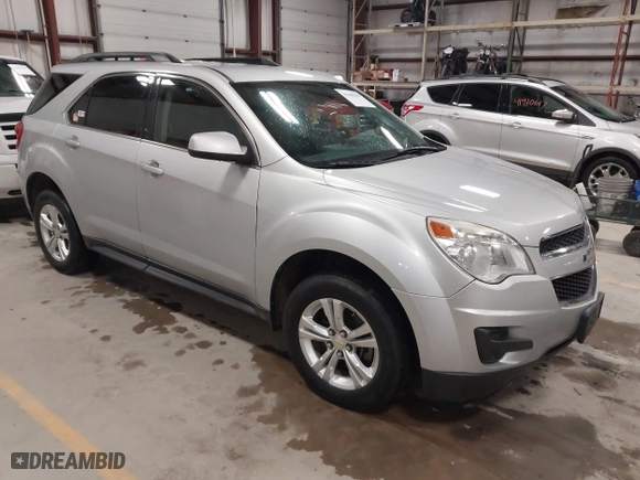 2012 Chevrolet Equinox LT w/1LT with VIN 2GNFLEEK0C6190720, listed as a IAAI auction lot 41885839 with 163,406 mi miles. Bid and sale history available at carsss.com. Image 1.