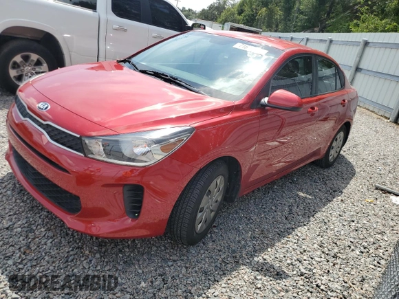 2019 Kia Rio S with VIN 3KPA24AB0KE242917, listed as a Copart auction lot 71677724 with 95,602 mi miles and Salvage Title. Bid and sale history available at DreamBid. Image 1.