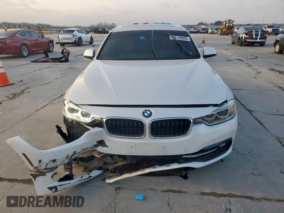 2018 BMW 3 Series 330i with VIN WBA8B9G50JNU57475, listed as a Copart auction lot 49146055 with 73,565 mi miles and Salvage Title. Bid and sale history available at carsss.com. Image 5.