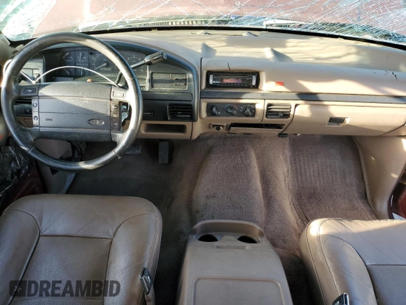 1996 Ford Bronco Custom with VIN 1FMEU15HXTLA00505, listed as a Copart auction lot 48621395 with 178,614 mi miles and Salvage Title. Bid and sale history available at DreamBid. Image 8.