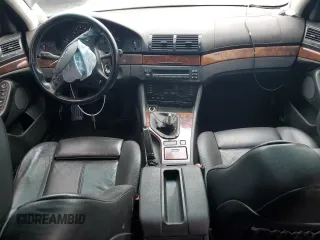 2002 BMW 5 Series 540i with VIN WBADN53412GF70808, listed as a Copart auction lot 69833574 with 193,044 mi miles and Salvage Title. Bid and sale history available at carsss.com. Image 8.