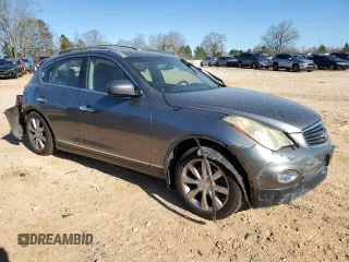 2011 Infiniti EX Journey with VIN JN1AJ0HR4BM852192, listed as a Copart auction lot 49636525 with 173,186 mi miles and Salvage Title. Bid and sale history available at DreamBid. Image 4.