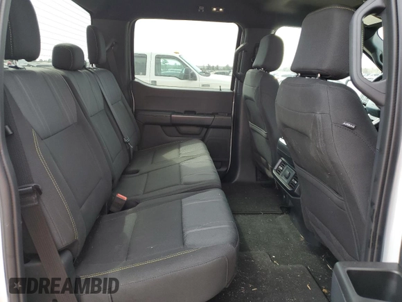 2024 Ford F-150 STX with VIN 1FTEW2KP0RFA29373, listed as a Copart auction lot 44813665 with 11,206 mi miles and Salvage Title. Bid and sale history available at carsss.com. Image 10.