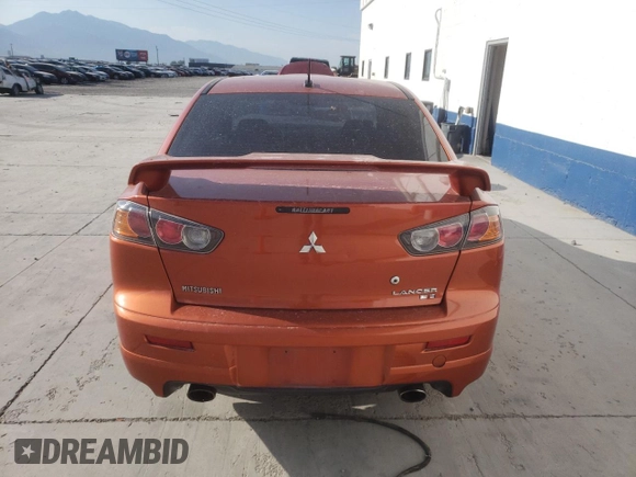 2011 Mitsubishi Lancer Ralliart with VIN JA32V6FV2BU041238, listed as a Copart auction lot 62651394 with 142,469 mi miles and Salvage Title. Bid and sale history available at DreamBid. Image 6.