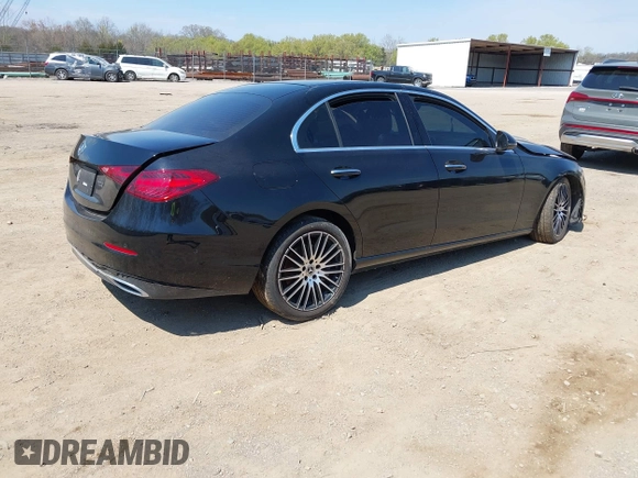 2024 Mercedes-Benz C 300 with VIN W1KAF4GB2RR227318, listed as a IAAI auction lot 41409938 with Not Provided miles and . Bid and sale history available at DreamBid. Image 4.