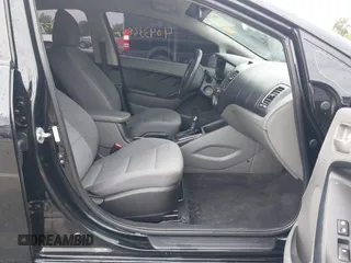 2017 Kia Forte LX with VIN 3KPFK4A70HE099395, listed as a IAAI auction lot 40433686 with 120,337 mi miles. Bid and sale history available at carsss.com. Image 5.