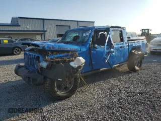 2021 Jeep Gladiator Rubicon с VIN 1C6JJTBGXML551111, выставлен на аукционе Copart как лот 52538935 с пробегом Не указан миль и Списание • Salvage title. История ставок и продаж доступна на DreamBid. Изображение 1.