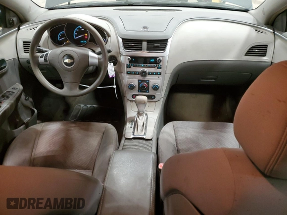 2009 Chevrolet Malibu 1LS with VIN 1G1ZG57B594205433, listed as a Copart auction lot 52540495 with 130,742 mi miles and Non Repairable. Bid and sale history available at DreamBid. Image 8.