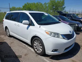 2011 Toyota Sienna XLE with VIN 5TDDK3DCXBS029961, listed as a IAAI auction lot 42228356 with 251,571 mi miles and . Bid and sale history available at DreamBid. Image 13.