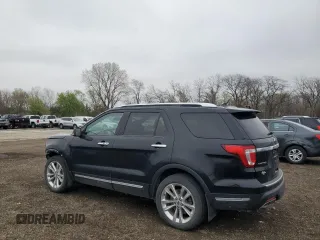 2018 Ford Explorer Limited с VIN 1FM5K8FH0JGC27463, выставлен на аукционе Copart как лот 51983345 с пробегом 128 725 миль миль и Списание • Salvage title. История ставок и продаж доступна на DreamBid. Изображение 2.