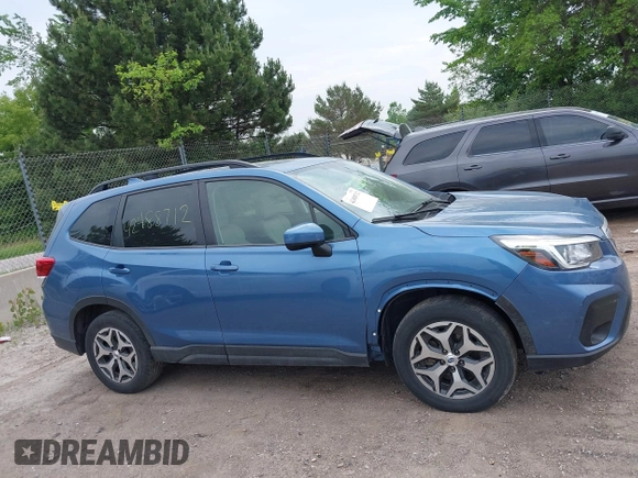 2019 Subaru Forester Premium with VIN JF2SKAGCXKH442640, listed as a IAAI auction lot 42488712 with 37,964 mi miles and . Bid and sale history available at DreamBid. Image 13.