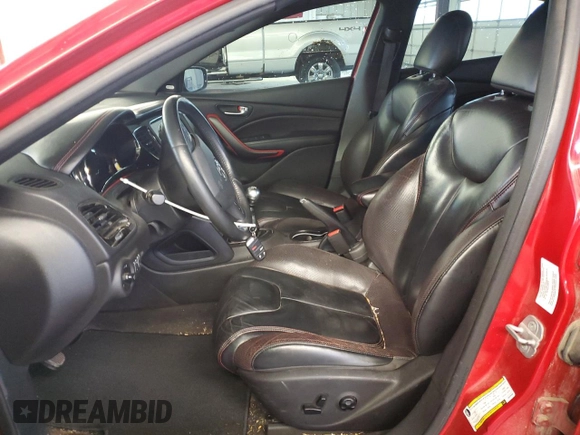 2013 Dodge Dart GT with VIN 1C3CDFCB7DD329363, listed as a Copart auction lot 57789405 with 120,892 mi miles and Salvage title. Bid and sale history available at DreamBid. Image 7.
