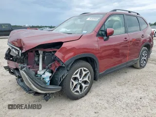 2021 Subaru Forester Premium with VIN JF2SKAJC6MH472049, listed as a Copart auction lot 64309585 with 51,125 mi miles and Salvage title. Bid and sale history available at DreamBid. Image 1.