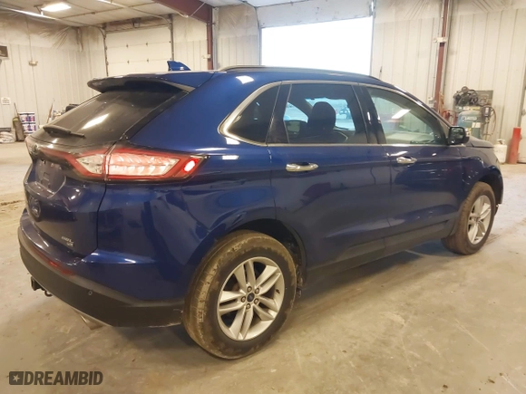 2015 Ford Edge SEL with VIN 2FMTK4J82FBB72262, listed as a IAAI auction lot 41817779 with 83,380 mi miles. Bid and sale history available at carsss.com. Image 4.