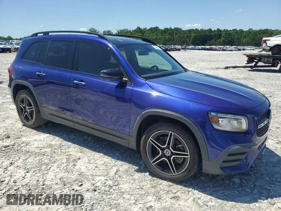 2020 Mercedes-Benz GLB 250 z VIN W1N4M4GB5LW026382, wystawiony jako Copart lot #57985435 z przebiegiem Nie podano mil oraz Tytuł czysty. Historia ofert i sprzedaży dostępna na DreamBid. Obrazek 4.
