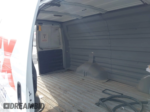 2014 Chevrolet Express Cargo Van with VIN 1GCWGFCA0E1205946, listed as a IAAI auction lot 41685687 with 317,212 mi miles. Bid and sale history available at carsss.com. Image 8.