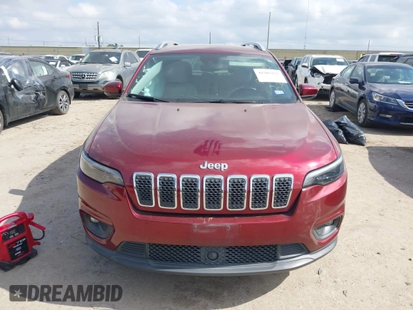 2021 Jeep Cherokee Latitude Lux with VIN 1C4PJLMX3MD145939, listed as a IAAI auction lot 41503277 with 71,550 mi miles. Bid and sale history available at carsss.com. Image 12.