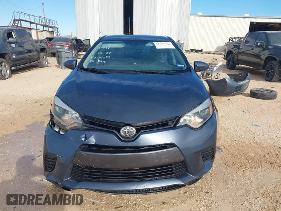 2016 Toyota Corolla L with VIN 5YFBURHE9GP423998, listed as a IAAI auction lot 41635762 with 92,652 mi miles and . Bid and sale history available at DreamBid. Image 13.