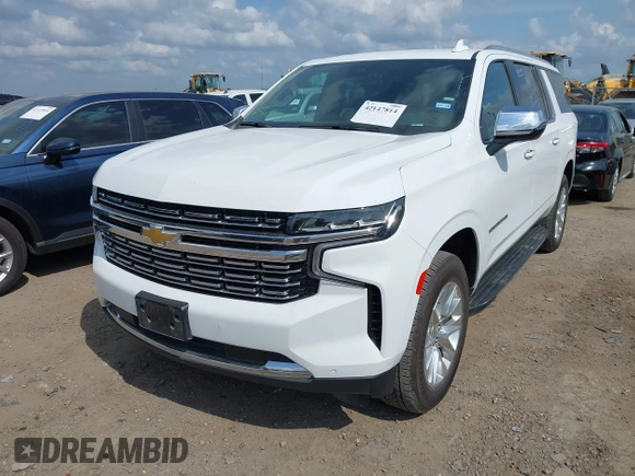 2024 Chevrolet Suburban Premier with VIN 1GNSCFKD6RR304985, listed as a IAAI auction lot 42147814 with 34,650 mi miles. Bid and sale history available at carsss.com. Image 18.