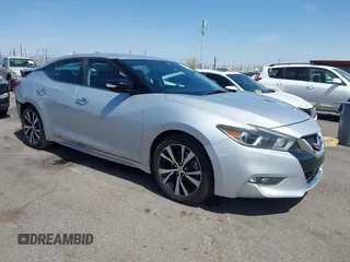 2017 Nissan Maxima SL with VIN 1N4AA6AP7HC442077, listed as a IAAI auction lot 42384490 with 101,385 mi miles and . Bid and sale history available at DreamBid. Image 1.