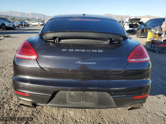 2014 Porsche Panamera with VIN WP0AA2A74EL006219, listed as a Copart auction lot 88500155 with 97,033 mi miles and Salvage Title. Bid and sale history available at carsss.com. Image 6.