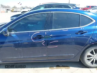 2015 Acura TLX with VIN 19UUB1F39FA018293, listed as a IAAI auction lot 41645461 with 76,068 mi miles. Bid and sale history available at carsss.com. Image 15.