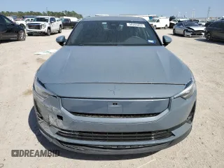 2024 Polestar 2 with VIN YSMFD3KA0RL211074, listed as a Copart auction lot 50263855 with 13,814 mi miles and Salvage Title. Bid and sale history available at carsss.com. Image 5.