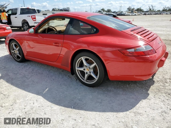 2007 Porsche 911 Carrera with VIN WP0AA29957S710251, listed as a Copart auction lot 77589144 with 0 mi miles and Salvage Title. Bid and sale history available at carsss.com. Image 2.