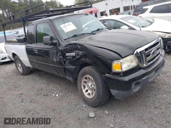 2010 Ford Ranger XLT with VIN 1FTLR4EE7APA18356, listed as a IAAI auction lot 41922053 with 195,000 mi miles. Bid and sale history available at carsss.com. Image 1.