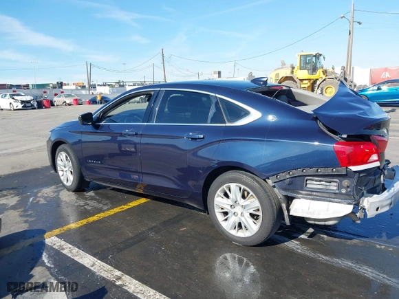 2017 Chevrolet Impala LS with VIN 2G11X5SA4H9157012, listed as a IAAI auction lot 41259842 with 167,161 mi miles. Bid and sale history available at carsss.com. Image 15.