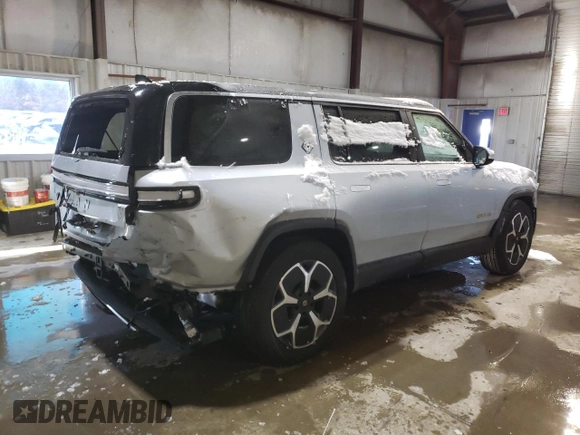 2024 Rivian R1S Adventure with VIN 7PDSGABA7RN036843, listed as a Copart auction lot 88799175 with Not Provided miles and Salvage Title. Bid and sale history available at carsss.com. Image 3.