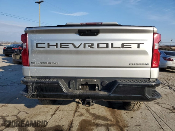 2019 Chevrolet Silverado 1500 Custom Trail Boss with VIN 3GCPYCEH8KG117346, listed as a Copart auction lot 88242435 with 110,025 mi miles and Salvage Title. Bid and sale history available at carsss.com. Image 6.