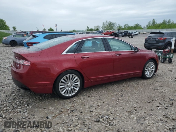 2016 Lincoln MKZ z VIN 3LN6L2J95GR605230, wystawiony jako Copart lot #57844905 z przebiegiem 95 530 mil mil oraz Czysty tytuł • Clean title. Historia ofert i sprzedaży dostępna na DreamBid. Obrazek 3.