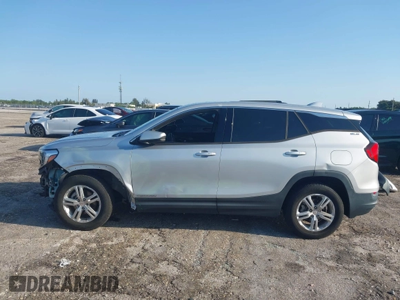 2018 GMC Terrain SLE with VIN 3GKALMEV7JL404266, listed as a IAAI auction lot 41990127 with 57,869 mi miles and . Bid and sale history available at DreamBid. Image 15.