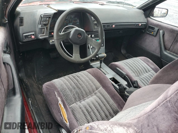 1990 Chevrolet Cavalier with VIN 1G1JF14T7L7118385, listed as a Copart auction lot 80927584 with 91,776 mi miles and Clean Title. Bid and sale history available at DreamBid. Image 8.