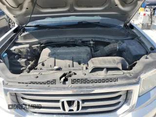 2012 Honda Ridgeline RTL with VIN 5FPYK1F50CB001376, listed as a Copart auction lot 66402154 with 166,481 mi miles and Salvage Title. Bid and sale history available at carsss.com. Image 11.