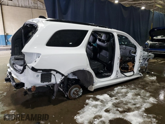2024 Dodge Durango R/T Plus with VIN 1C4SDJCT9RC197495, listed as a Copart auction lot 45642595 with Not provided miles and Non repairable. Bid and sale history available at DreamBid. Image 3.