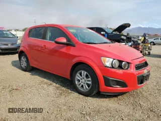 2014 Chevrolet Sonic LT with VIN 1G1JC6SB3E4146785, listed as a Copart auction lot 42540055 with 54,284 mi miles and Salvage Title. Bid and sale history available at carsss.com. Image 4.