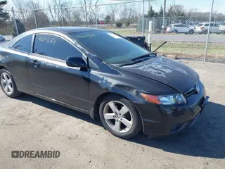 2008 Honda Civic Cpe EX with VIN 2HGFG12878H510725, listed as a IAAI auction lot 41804354 with 210,796 mi miles. Bid and sale history available at carsss.com. Image 1.