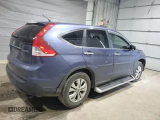 2013 Honda CR-V LX with VIN 2HKRM4H33DH666313, listed as a Copart auction lot 49817535 with 254,208 mi miles and Salvage Title. Bid and sale history available at DreamBid. Image 3.