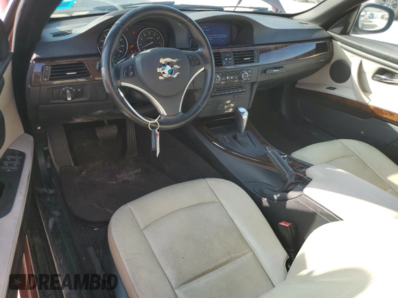2011 BMW 3 Series 328i with VIN WBADW3C57BE538741, listed as a Copart auction lot 44600395 with 195,905 mi miles and Salvage Title. Bid and sale history available at carsss.com. Image 8.