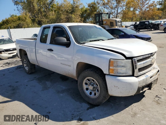 2011 Chevrolet Silverado 1500 Work Truck with VIN 1GCRKPE34BZ162063, listed as a Copart auction lot 75502664 with 257,375 mi miles and Salvage Title. Bid and sale history available at DreamBid. Image 4.