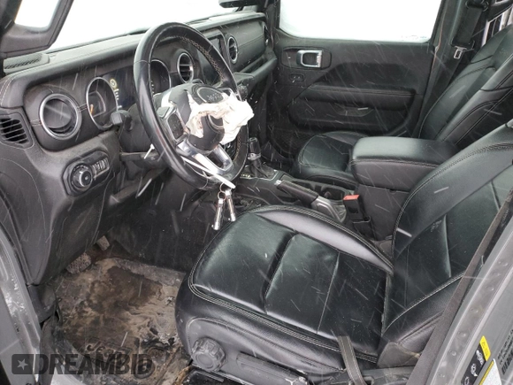 2021 Jeep Wrangler Unlimited Sahara z VIN 1C4HJXEG0MW572641, wystawiony jako Copart lot #42867765 z przebiegiem 93 609 mil mil oraz Szkoda całkowita • Salvage title. Historia ofert i sprzedaży dostępna na DreamBid. Obrazek 7.
